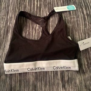 COPY - NWT Calvin Klein Sports Bra Size Small Grey